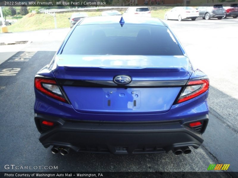 WR Blue Pearl / Carbon Black 2022 Subaru WRX Premium