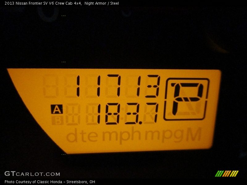Night Armor / Steel 2013 Nissan Frontier SV V6 Crew Cab 4x4
