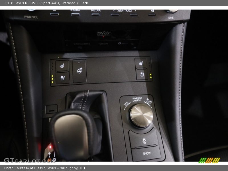 Infrared / Black 2018 Lexus RC 350 F Sport AWD