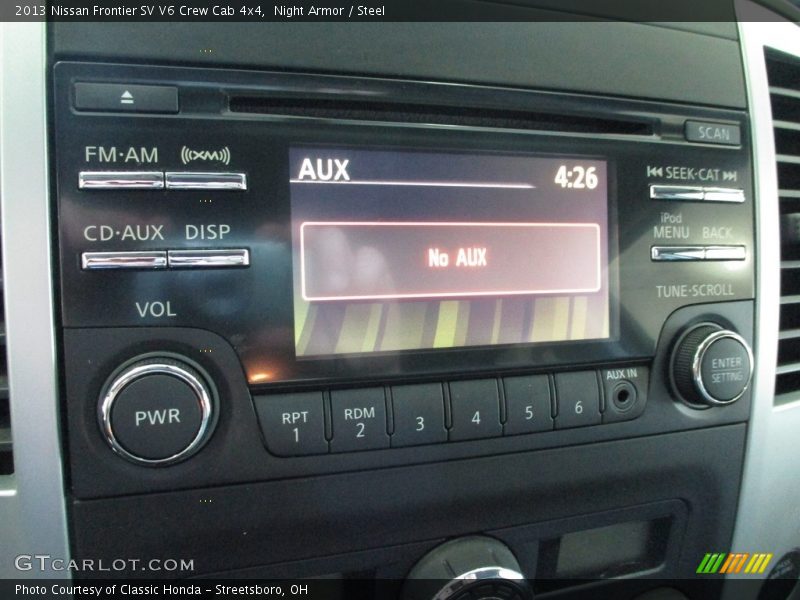 Night Armor / Steel 2013 Nissan Frontier SV V6 Crew Cab 4x4