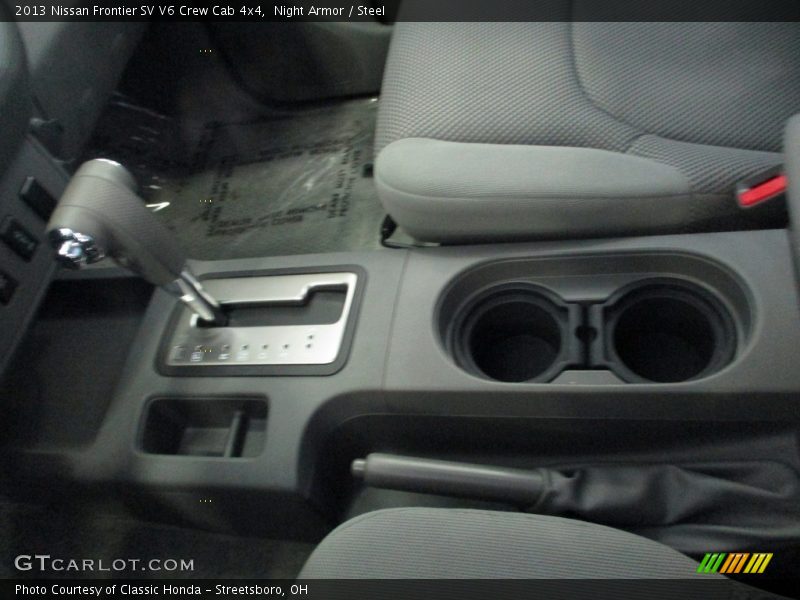  2013 Frontier SV V6 Crew Cab 4x4 5 Speed Automatic Shifter