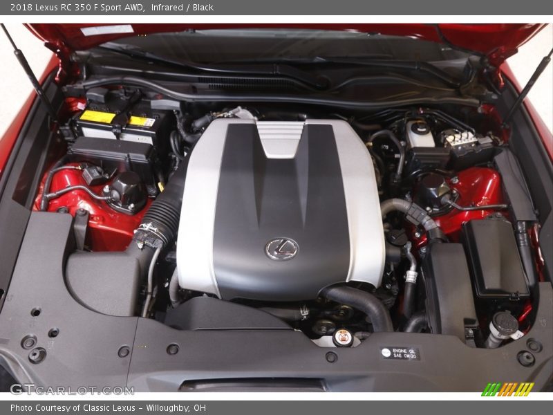 Infrared / Black 2018 Lexus RC 350 F Sport AWD