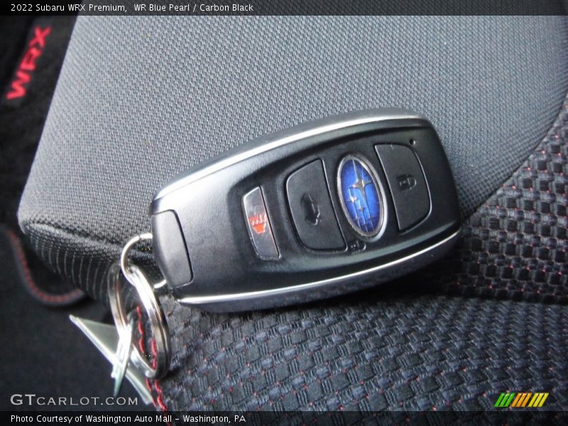 WR Blue Pearl / Carbon Black 2022 Subaru WRX Premium