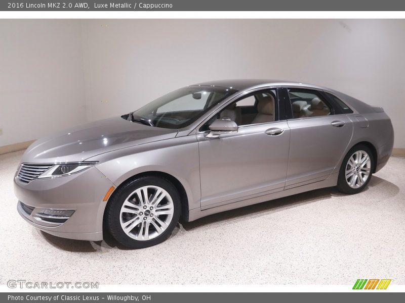 Front 3/4 View of 2016 MKZ 2.0 AWD