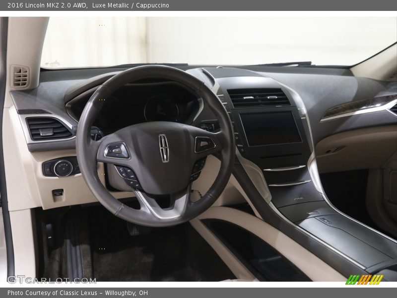 Dashboard of 2016 MKZ 2.0 AWD