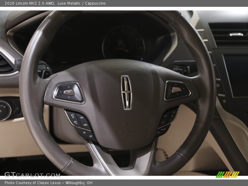  2016 MKZ 2.0 AWD Steering Wheel