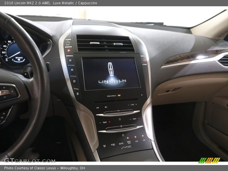 Luxe Metallic / Cappuccino 2016 Lincoln MKZ 2.0 AWD