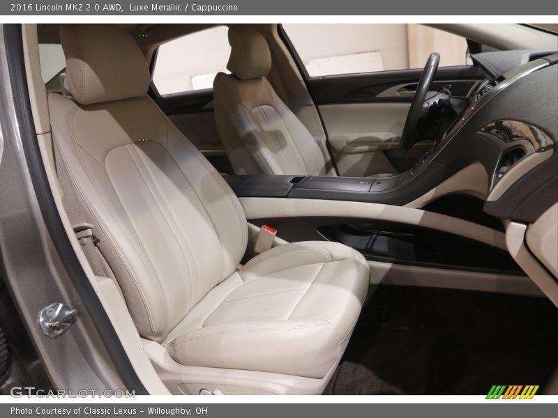Front Seat of 2016 MKZ 2.0 AWD