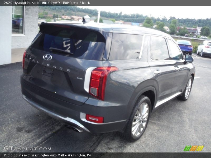 Rainforest / Black 2020 Hyundai Palisade Limited AWD