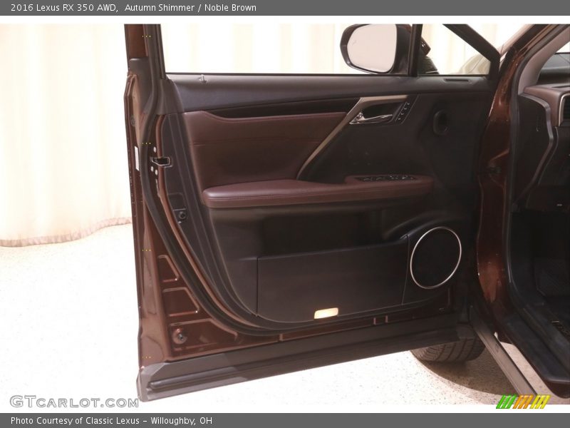 Door Panel of 2016 RX 350 AWD