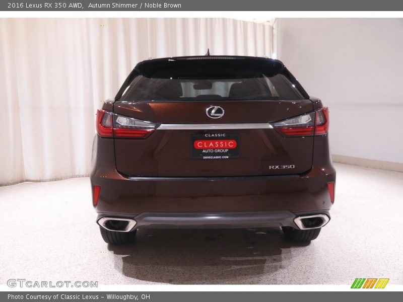 Autumn Shimmer / Noble Brown 2016 Lexus RX 350 AWD