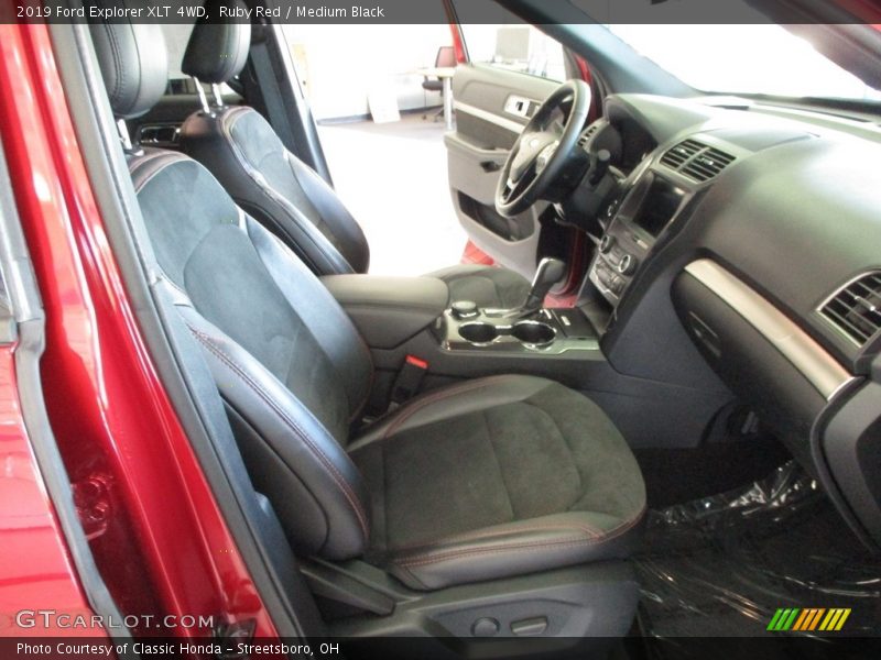 Ruby Red / Medium Black 2019 Ford Explorer XLT 4WD