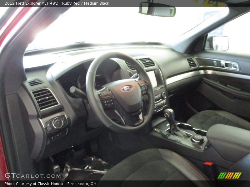 Ruby Red / Medium Black 2019 Ford Explorer XLT 4WD