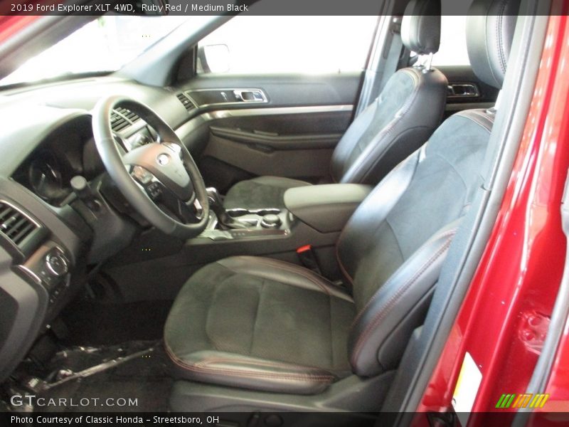 Ruby Red / Medium Black 2019 Ford Explorer XLT 4WD