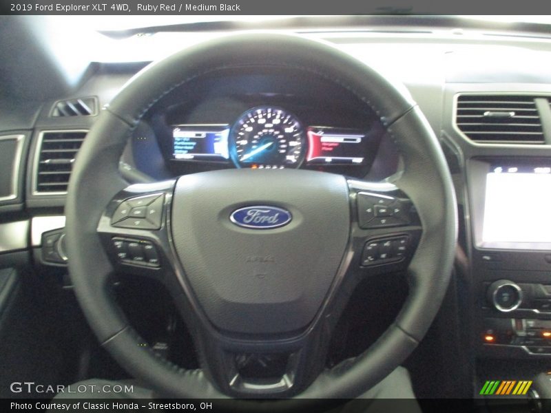 Ruby Red / Medium Black 2019 Ford Explorer XLT 4WD