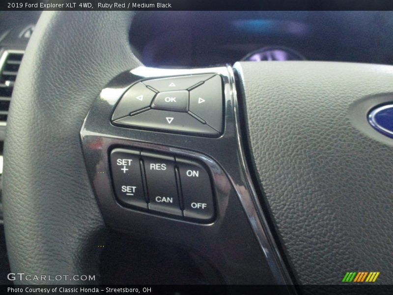 Ruby Red / Medium Black 2019 Ford Explorer XLT 4WD