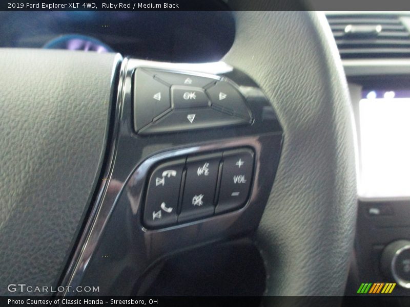 Ruby Red / Medium Black 2019 Ford Explorer XLT 4WD