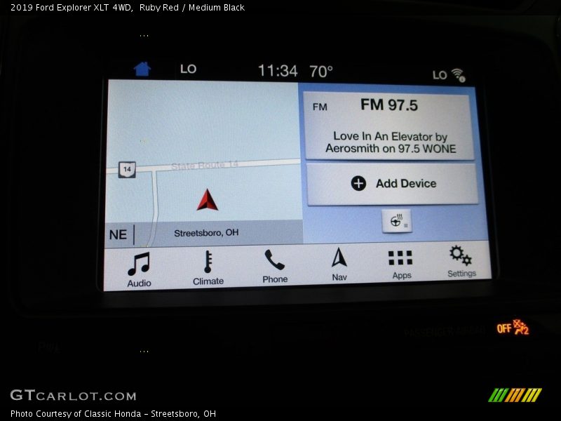 Ruby Red / Medium Black 2019 Ford Explorer XLT 4WD