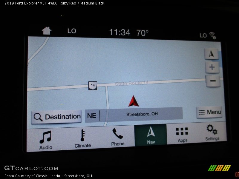 Ruby Red / Medium Black 2019 Ford Explorer XLT 4WD