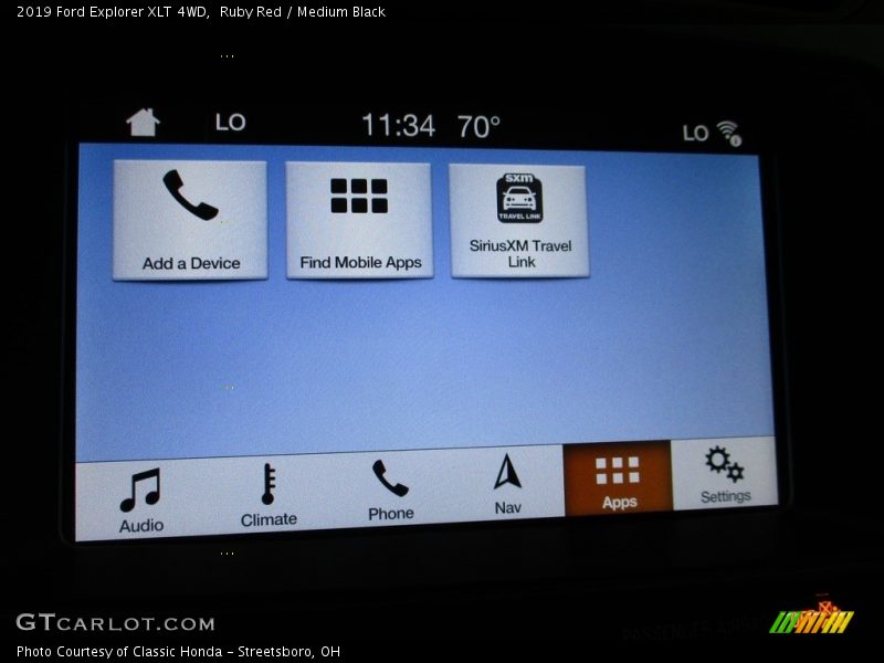 Ruby Red / Medium Black 2019 Ford Explorer XLT 4WD