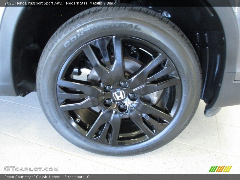 Modern Steel Metallic / Black 2021 Honda Passport Sport AWD