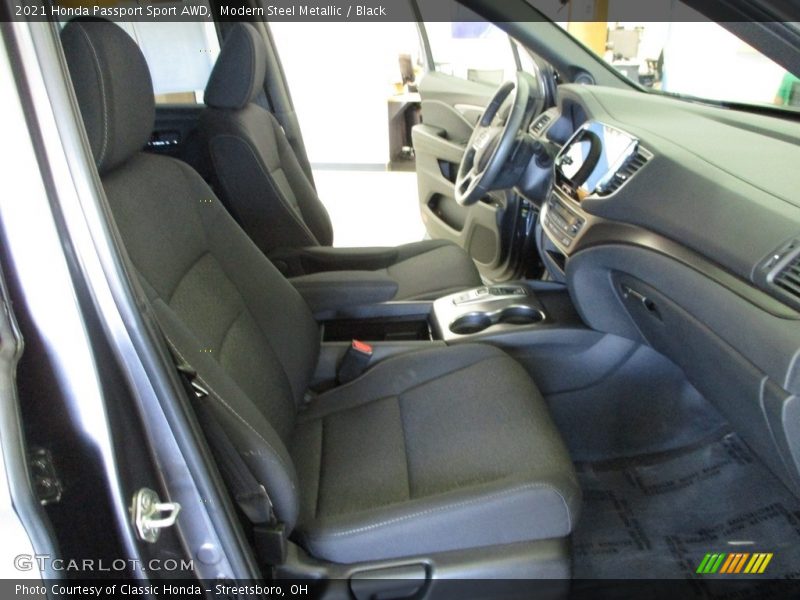 Modern Steel Metallic / Black 2021 Honda Passport Sport AWD