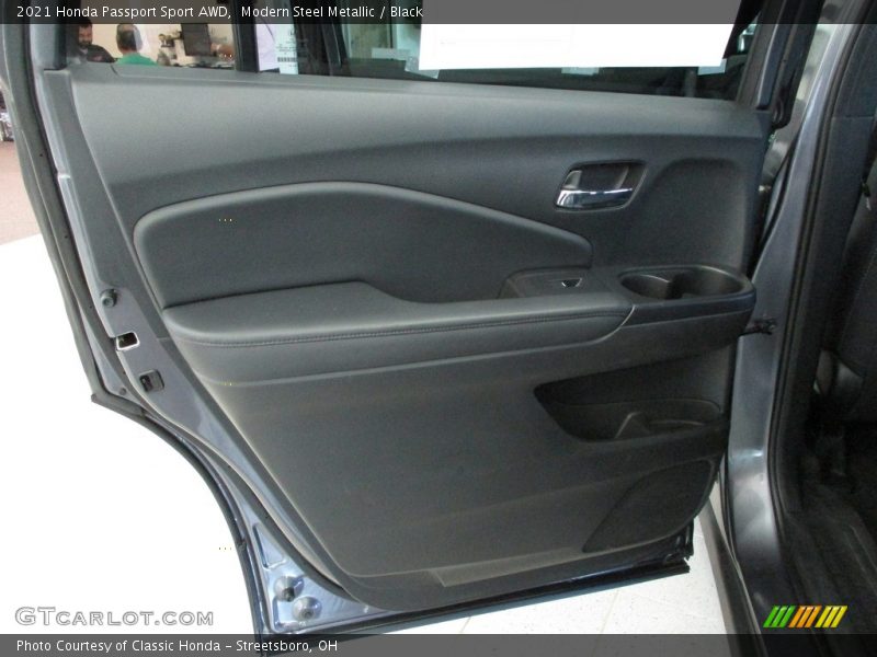 Modern Steel Metallic / Black 2021 Honda Passport Sport AWD