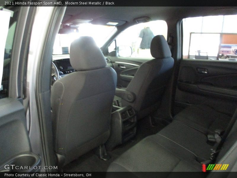 Modern Steel Metallic / Black 2021 Honda Passport Sport AWD