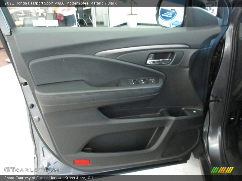 Modern Steel Metallic / Black 2021 Honda Passport Sport AWD