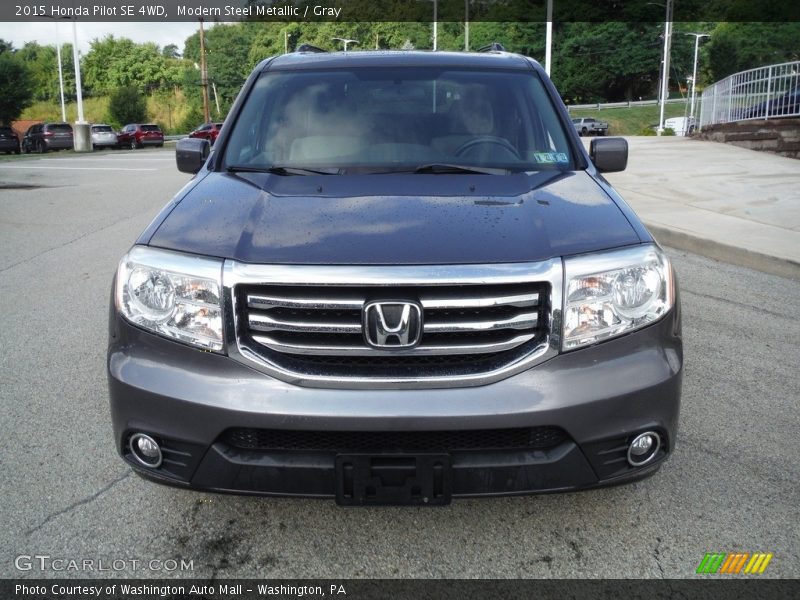 Modern Steel Metallic / Gray 2015 Honda Pilot SE 4WD