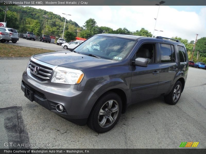 Modern Steel Metallic / Gray 2015 Honda Pilot SE 4WD
