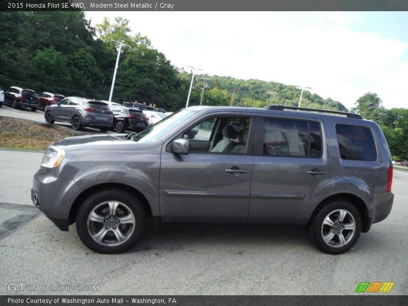  2015 Pilot SE 4WD Modern Steel Metallic