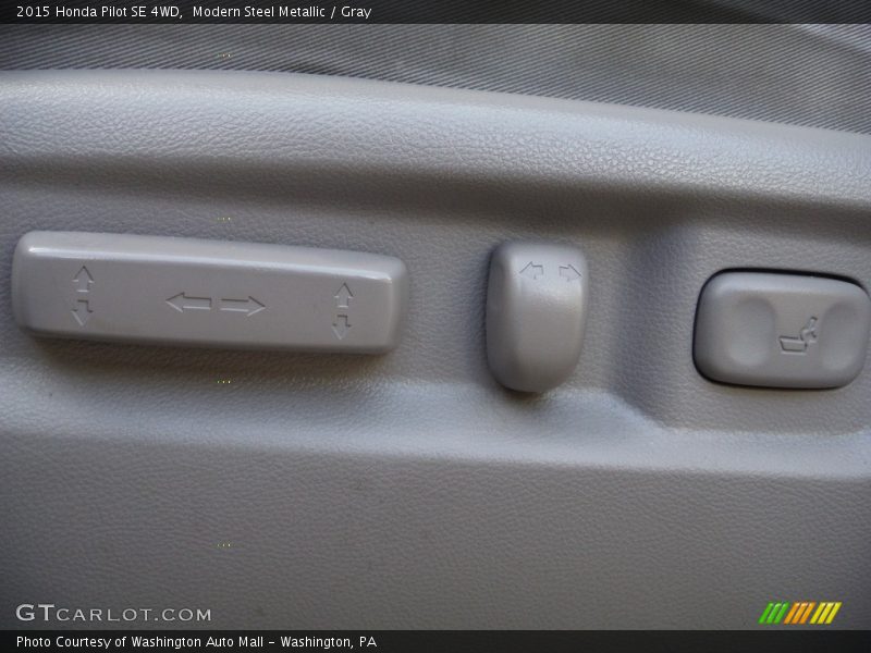 Modern Steel Metallic / Gray 2015 Honda Pilot SE 4WD
