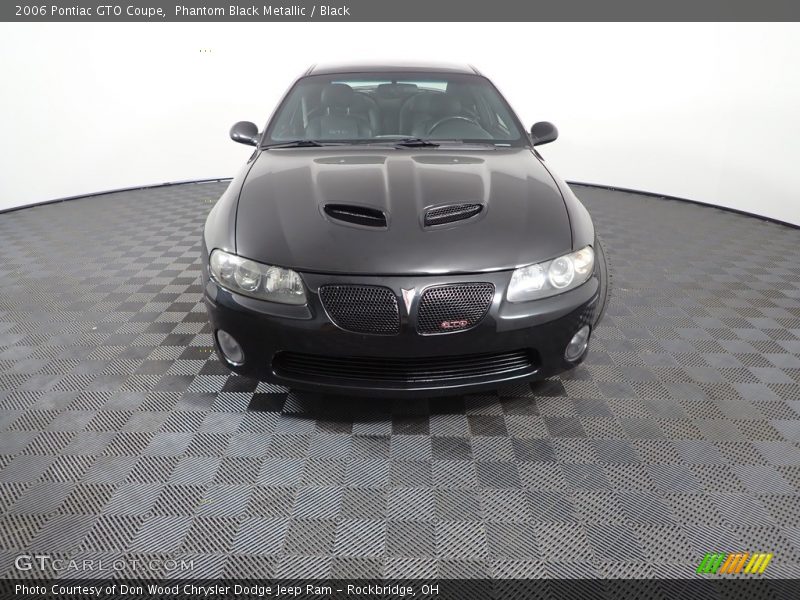 Phantom Black Metallic / Black 2006 Pontiac GTO Coupe