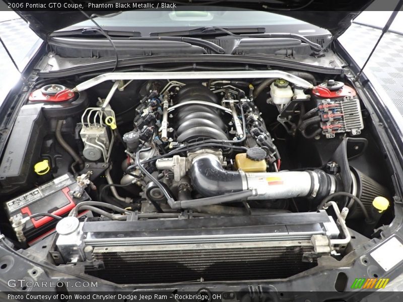 Phantom Black Metallic / Black 2006 Pontiac GTO Coupe