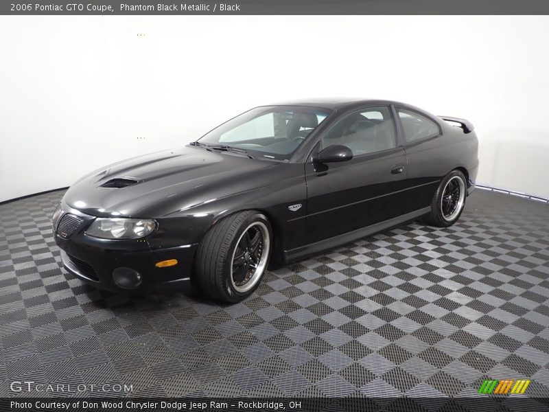 Phantom Black Metallic / Black 2006 Pontiac GTO Coupe