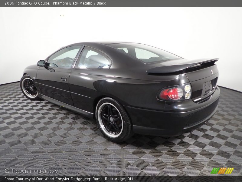 Phantom Black Metallic / Black 2006 Pontiac GTO Coupe