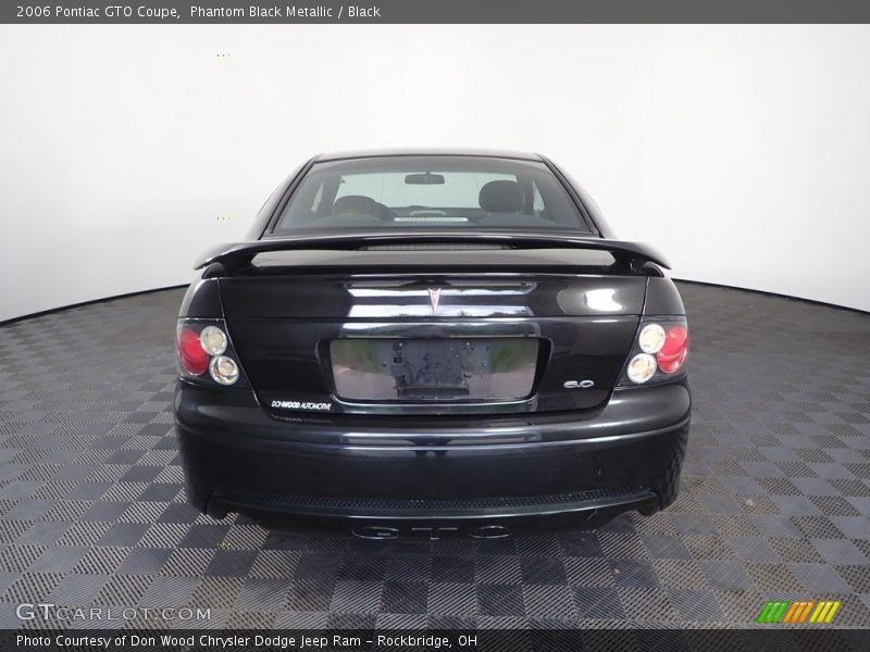 Phantom Black Metallic / Black 2006 Pontiac GTO Coupe