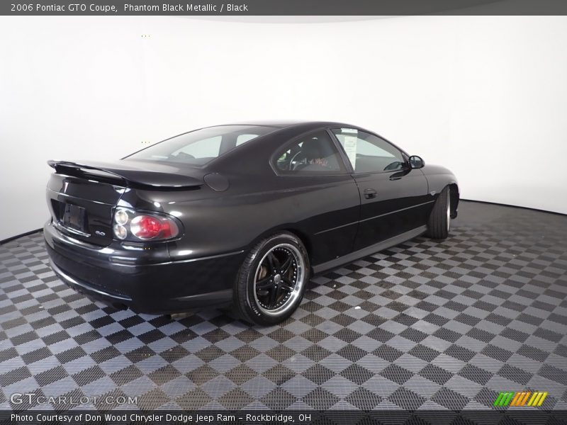 Phantom Black Metallic / Black 2006 Pontiac GTO Coupe