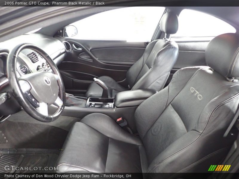 Phantom Black Metallic / Black 2006 Pontiac GTO Coupe