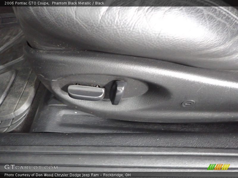 Phantom Black Metallic / Black 2006 Pontiac GTO Coupe