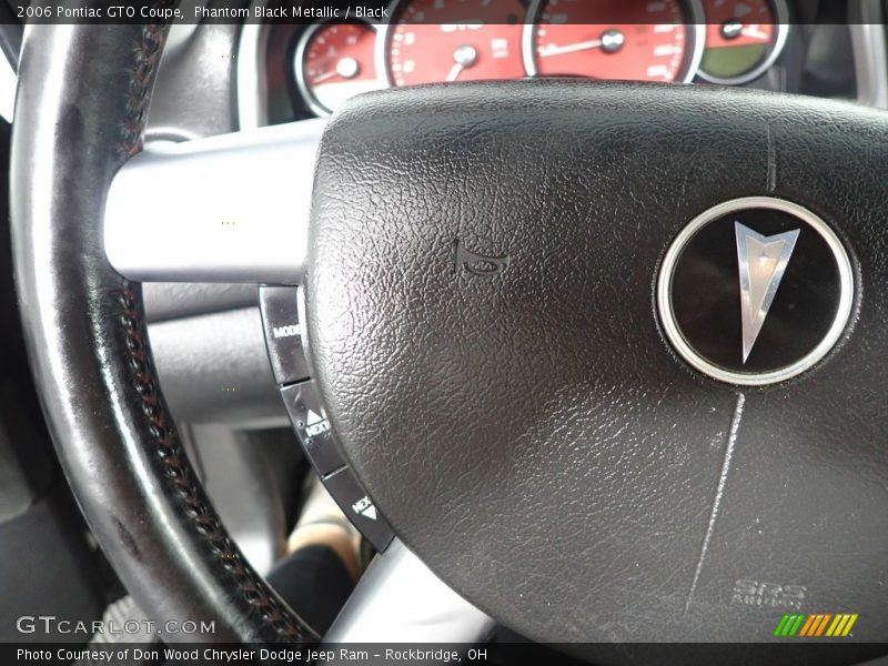 Phantom Black Metallic / Black 2006 Pontiac GTO Coupe