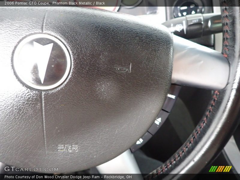 Phantom Black Metallic / Black 2006 Pontiac GTO Coupe