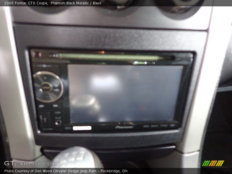 Phantom Black Metallic / Black 2006 Pontiac GTO Coupe