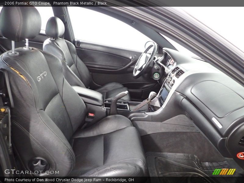 Phantom Black Metallic / Black 2006 Pontiac GTO Coupe