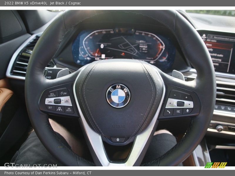 Jet Black / Cognac 2022 BMW X5 xDrive40i