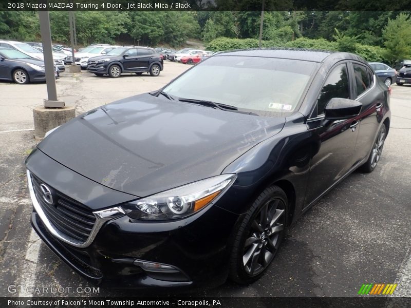 Jet Black Mica / Black 2018 Mazda MAZDA3 Touring 4 Door
