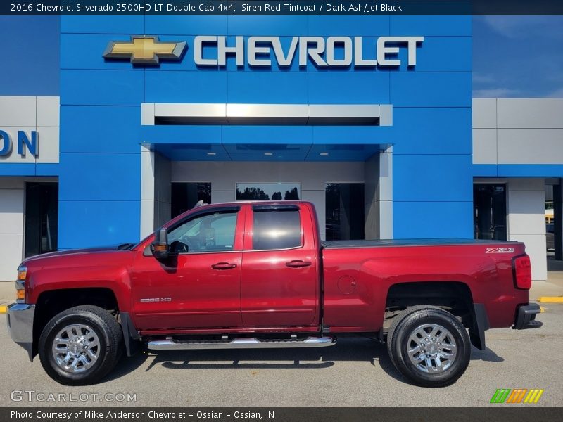  2016 Silverado 2500HD LT Double Cab 4x4 Siren Red Tintcoat