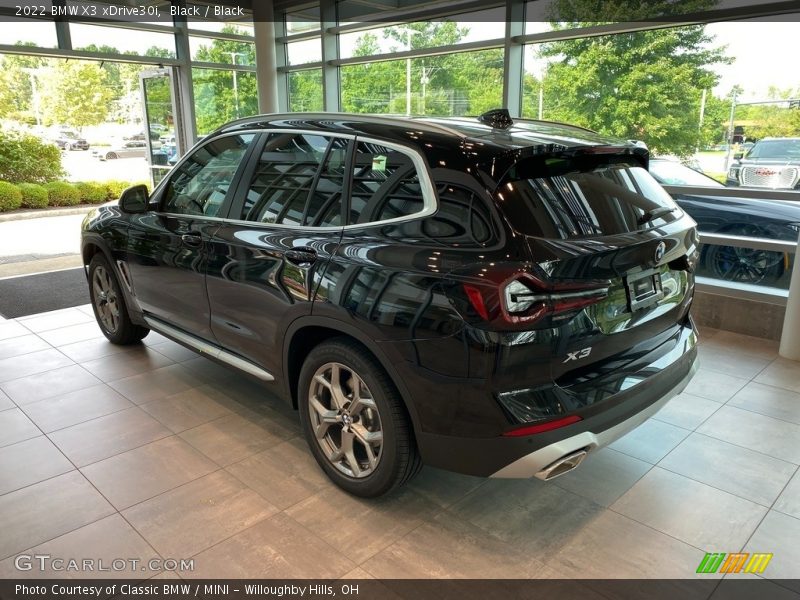 Black / Black 2022 BMW X3 xDrive30i