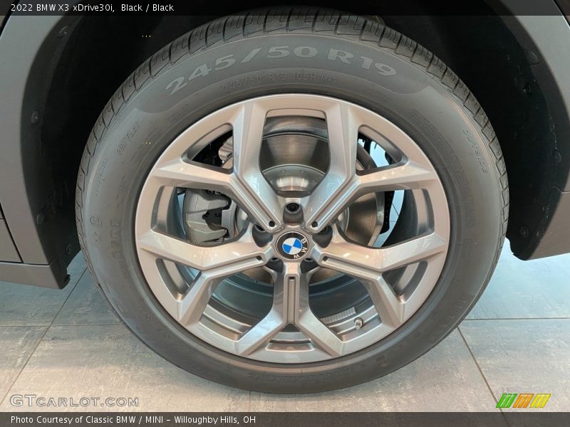 Black / Black 2022 BMW X3 xDrive30i